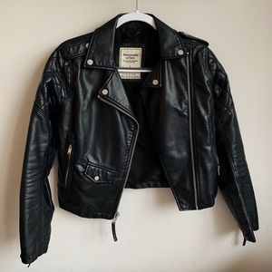 COPY - Abercrombie Leather MOTO Jacket